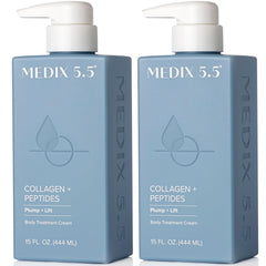 Medix 5.5 Collagen Cream bottle—hydrating, smoothing skin for daily use.