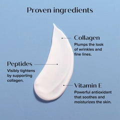 Medix 5.5 Collagen Cream texture swatch—creamy, non-greasy absorption.