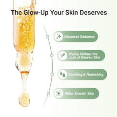 Meebak Vitamin C Serum pump action for easy daily application.