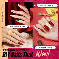 MEFA purple-nude swatches offer versatile nude-to-deep looks for daily wear