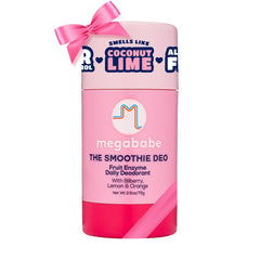 Megababe Daily Deodorant bottle shows 72-hour odor protection for all-day confidence.