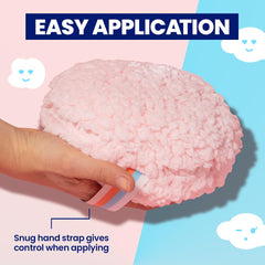 Megababe Dust Puff cloud-soft fleece feels gentle on skin