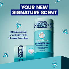 Megababe Santal Deo 72-hour protection for long-lasting odor control