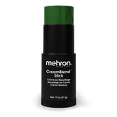 Mehron CreamBlend Stick packaging showcases professional-grade makeup for bold color