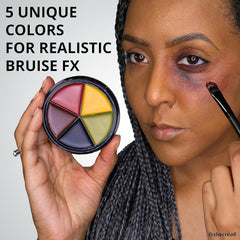 Mehron PRO FX Bruise Wheel packaging box showcasing compact, portable design