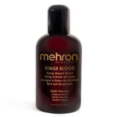 Mehron Stage Blood glossy blood pour for stage FX and realistic bleeding