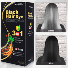 MEIDU herbal formula nourishes and strengthens hair for a healthier feel.