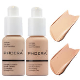 Meifen PHOERA Foundation 2-pack bottle front view showing sleek matte packaging for lasting wear