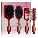 Meisheamin round hair brush for smooth styling and gentle scalp massage