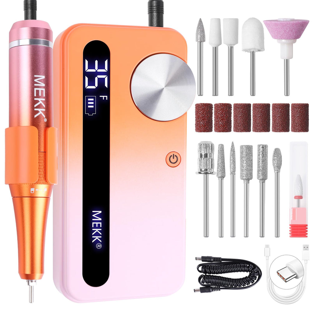 MEKK Nail Drill Kit pen for precise shaping and comfortable grip during sessions