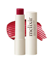 Melixir Vegan Lip Butter 12-color range display showcasing versatile sheer color and hydration.