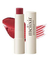 Melixir Vegan Lip Butter close-up showing hydrating formula for soft, moisturized lips