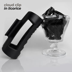 Mello hair clip ergonomic body photo emphasizes balanced hold and pillow-friendly compression