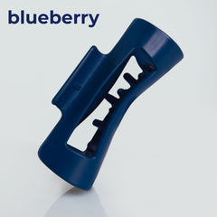 Mello Original claw clip blue pack highlights balanced hold for 8+ hours