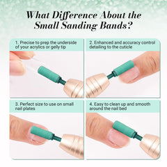 MelodySusie 120 grit sanding band for quick prep and edge refinement