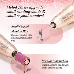 MelodySusie 3/32 inch mandrel shank compatible with most nail drills