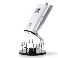 MelodySusie clip-on nail drill holder base stand keeps tools organized.
