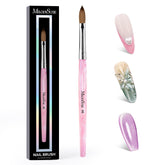 MelodySusie Kolinsky brush bristles deliver smooth acrylic application