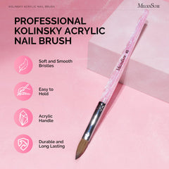 MelodySusie brush with durable ferrule for bristle integrity