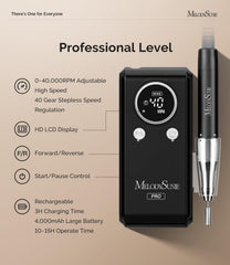 40-speed control knob on MelodySusie MB420G for precise tuning
