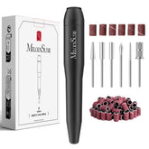 MelodySusie PC120I nail drill motor closeup for precise shaping and buffing.
