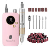 MelodySusie portable nail drill 30000rpm for fast acrylic removal and precise shaping.