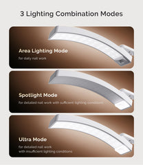 MelodySusie S-Pro29G color temperature dial shows cool to warm options for accurate viewing.