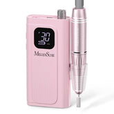 MelodySusie SC300F LCD display shows precise speed for nail shaping.