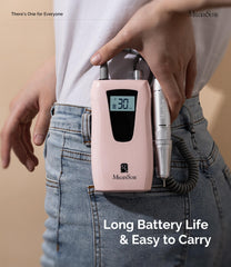 MelodySusie SC320D rechargeable battery display highlights long-lasting power