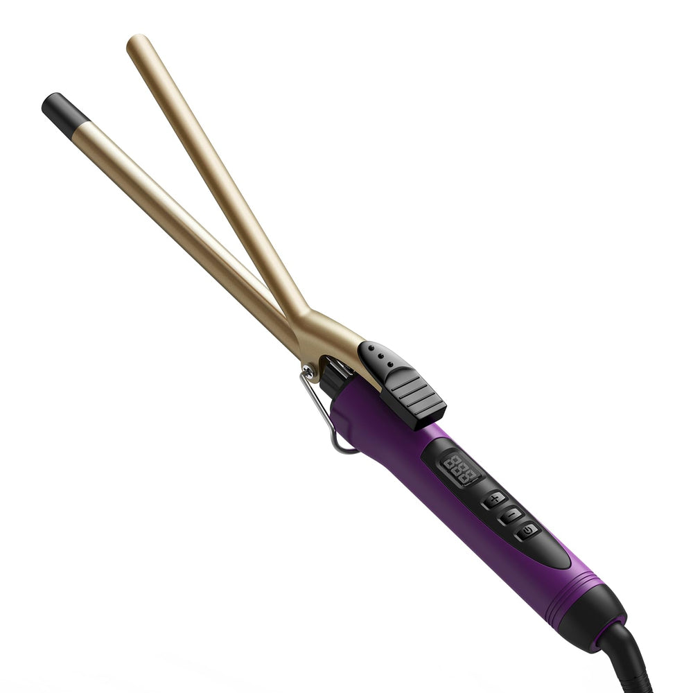 MELYDO small curling iron 13mm barrel for tight curls and defined ringlets