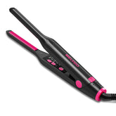 MELYDO small flat iron for short hair—precision edge styling with slim, portable plates.