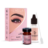 Menela Eyebrow Henna Kit box shows natural-look brow tint for everyday definition