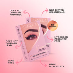 MENELA fixer 15ml bottle provides color setting for long-lasting tint