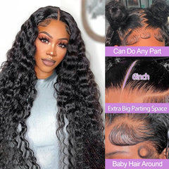 Mepurer baby-hair-edges lace front enhances realism with soft framing.