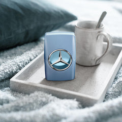Mercedes-Benz Man Fresh orange-lavender heart emphasizes sophisticated aromatic character and versatility.