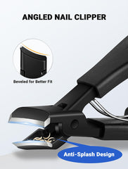MERDTTES upgraded slanted clipper offers 45° angled tips for smooth, clean cuts.
