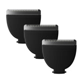 Meridian Onyx Ceramic Blades 3-pack front view for smooth, durable trims