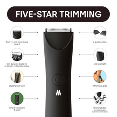MERIDIAN Slimmer Trimmer waterproof design for wet or dry use.