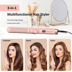 MESCOMB 360° Airflow Styler close-up on cool air feature for damage-conscious styling.