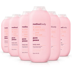 Method Pure Peace bottle front with calming floral scent.