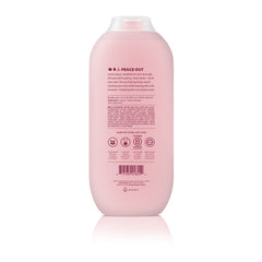 Method Pure Peace lather close-up shows moisturizing texture.
