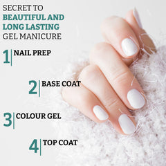 Mia Secret XTRABOND bonding view on gel and acrylic nails