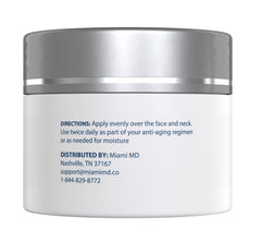 MiamiMD label highlights Progeline, Matrixyl 3000, and Argireline ingredients