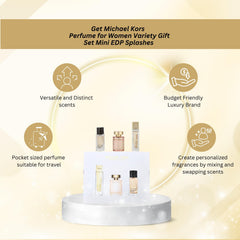 Michael Kors Sexy Amber mini vial with warm amber and sandalwood hints