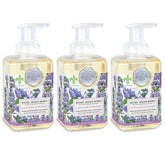 Michel Design Works foaming hand soap 3-pack bottles with pumps for gentle cleansing and soothing skin