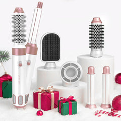 MIEARA 5in1 blow-dryer brush package offering versatile styling for quick, salon-like blowouts.