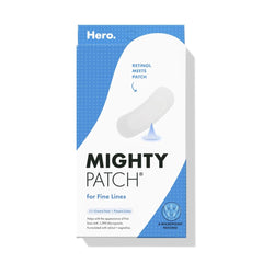 Mighty Patch fine-lines curved design targets crow’s feet for a smoother look.