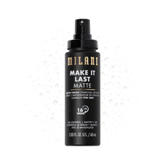 Milani bruma fijador primer carbón mate: acabado suave y mate todo el día.