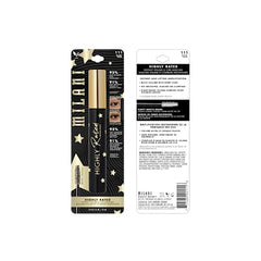 Milani Mascara Elite brush close-up showing precise root-to-tip coating for defined lashes
