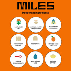 Miles Kids deodorant boy application showing smooth glide